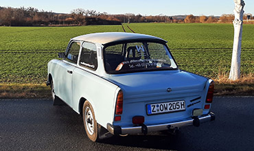 Trabant BJ 89 Farbe Delphingrau