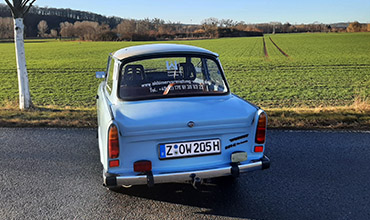 Trabant BJ 89 Farbe Delphingrau