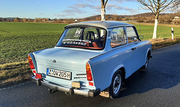 Trabant BJ 89 Farbe Delphingrau
